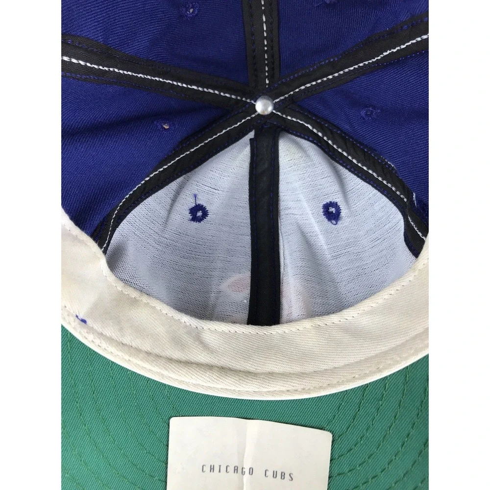 Vintage Chicago Cubs Hat 1957 Repro American Needle Made in USA 7 1/2 Blue